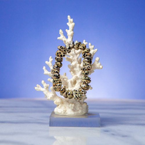 Dalmatian Jasper Tumble Crystal Stone Bracelet, Aurelia Bio-Scalar Wave Charged